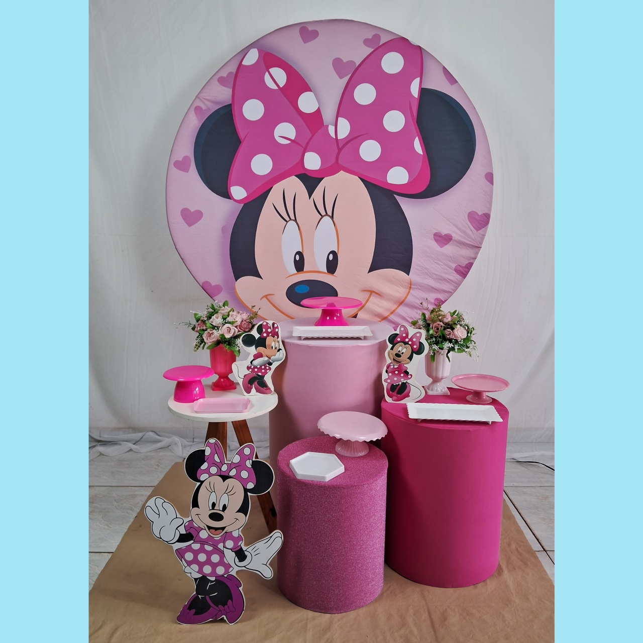 Minnie Rosa / Ouro - gracypeguemonte