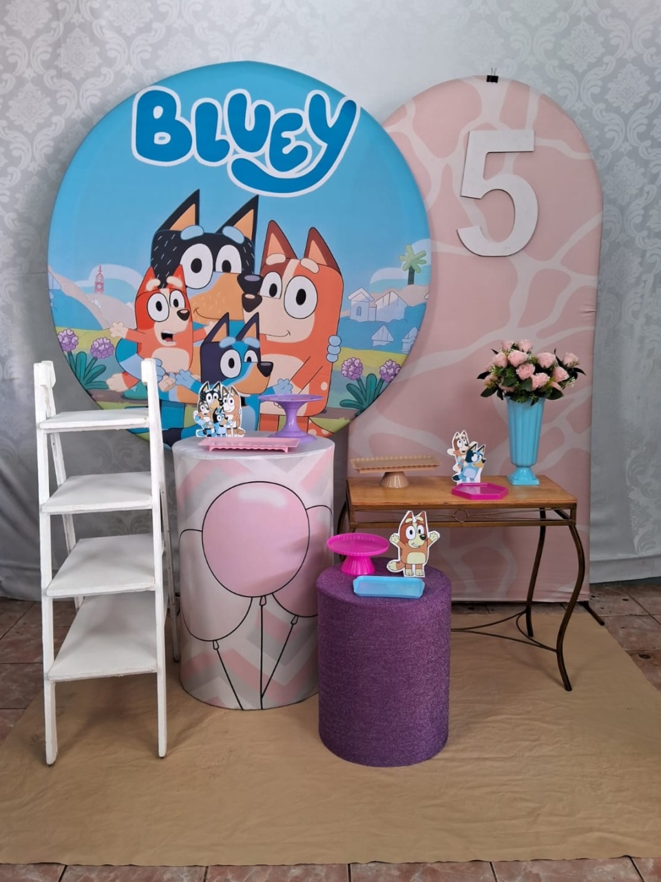 Bluey Menina Kit 5 - gracypeguemonte