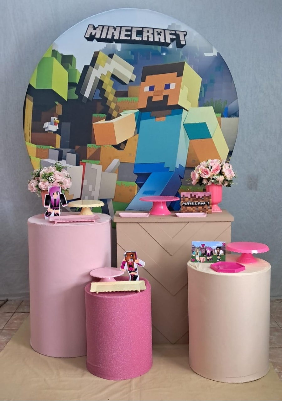 Minecreft Menina Ouro - gracypeguemonte