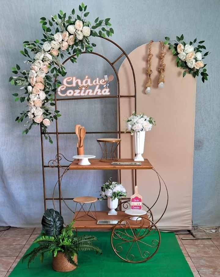 Cha de Cozinha Floral - gracypeguemonte
