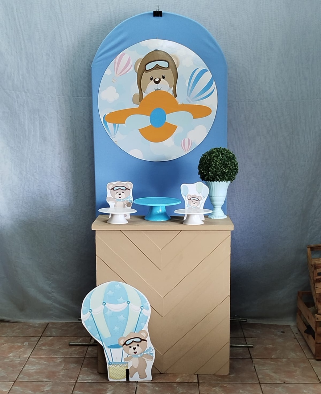 Urso Baloeiro/ Mini Festa     - gracypeguemonte