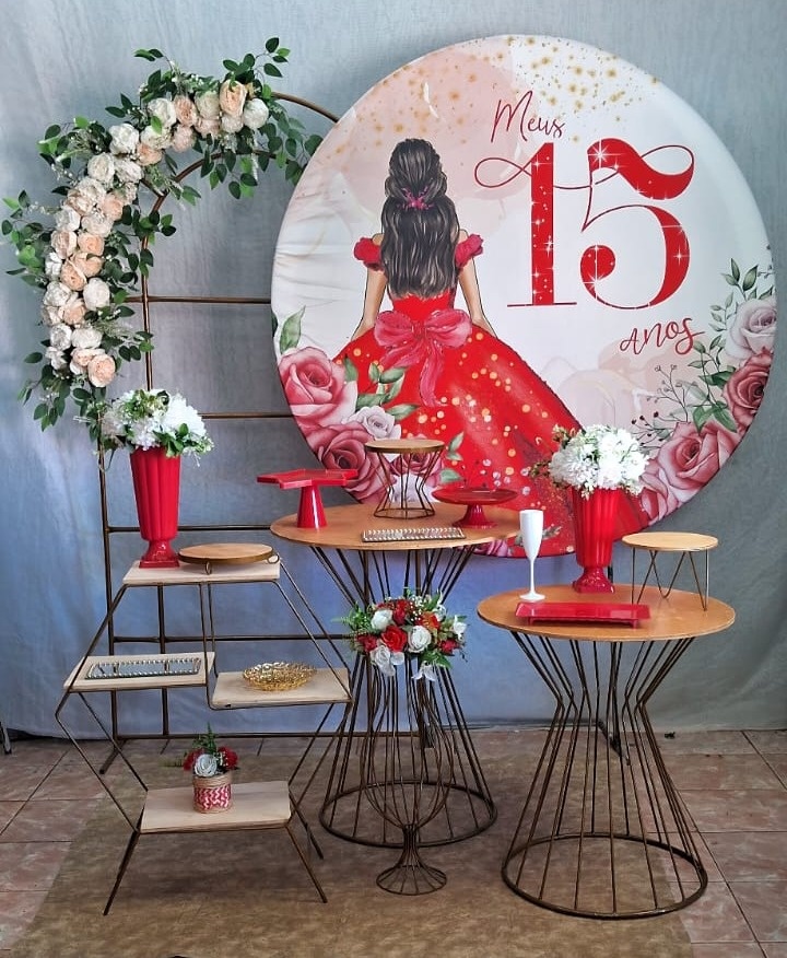 15 Anos Vermelho - gracypeguemonte
