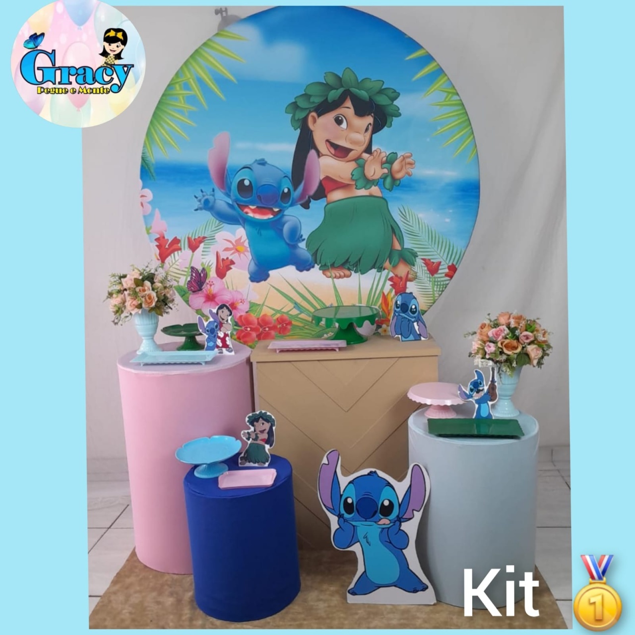 Lilo E Stick Ouro - gracypeguemonte