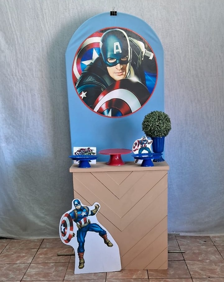Capitão America /  Mini Festa     - gracypeguemonte