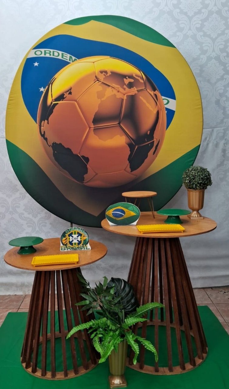 Futebol Copa Do Mundo/Bola Dourada Kit 5 - gracypeguemonte