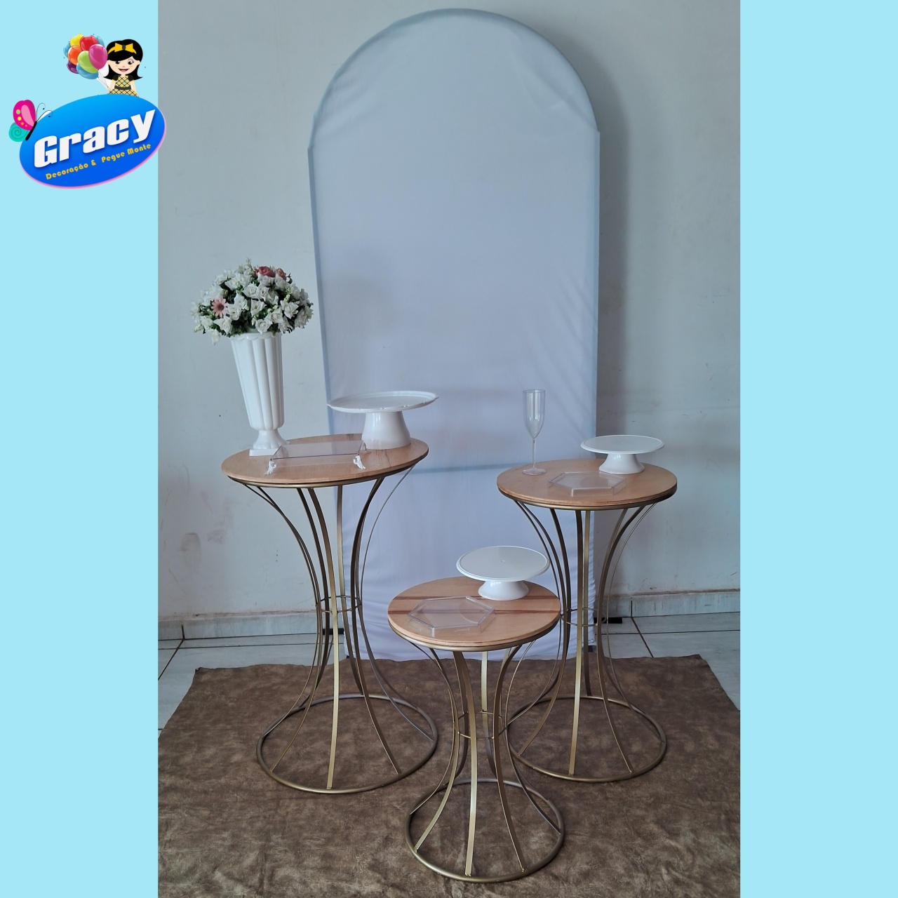 Painel Romano Branco - gracypeguemonte