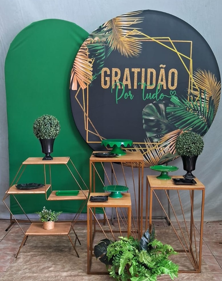Gratidao/ Preto E Verde 6 - gracypeguemonte