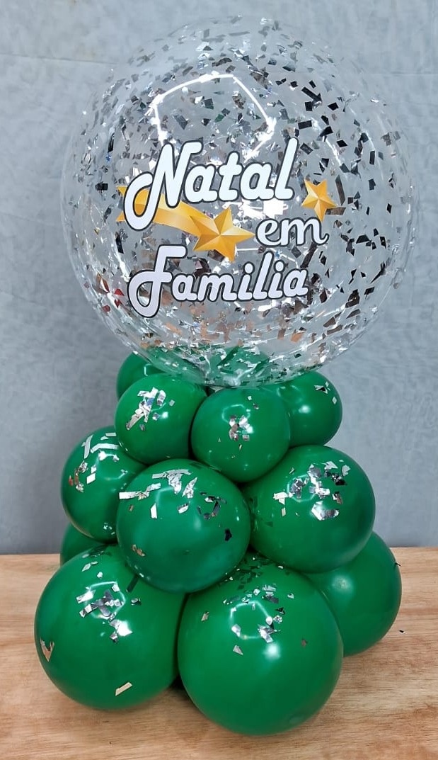 Balão Personalizado Natal 2 - gracypeguemonte
