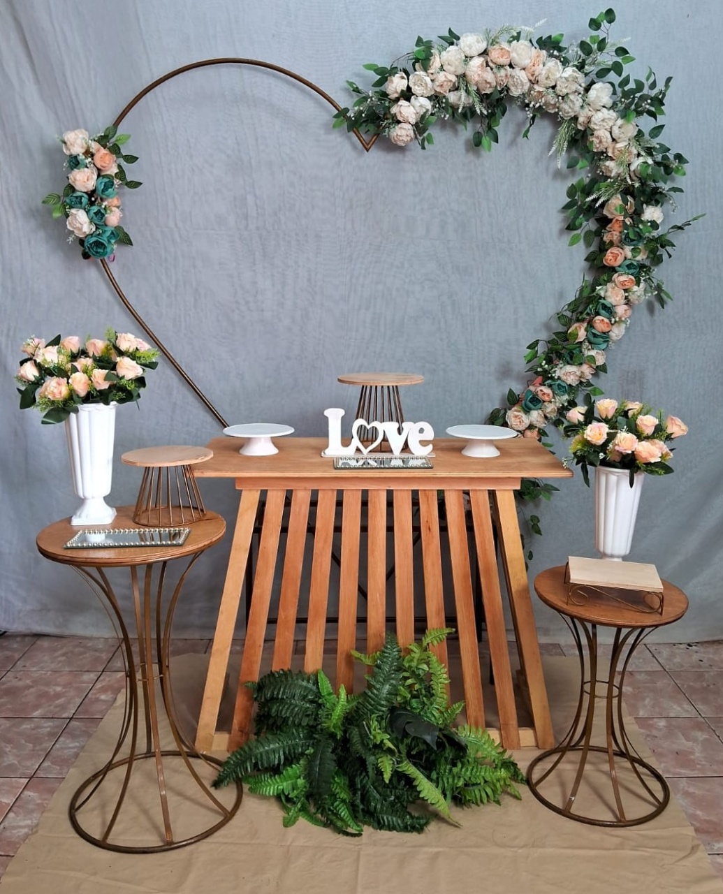 Decoração Coração 2 - gracypeguemonte