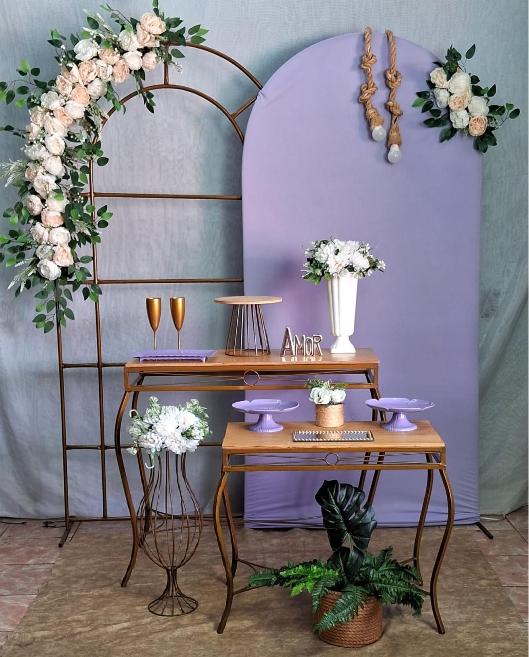 Floral Lilas Romano - gracypeguemonte
