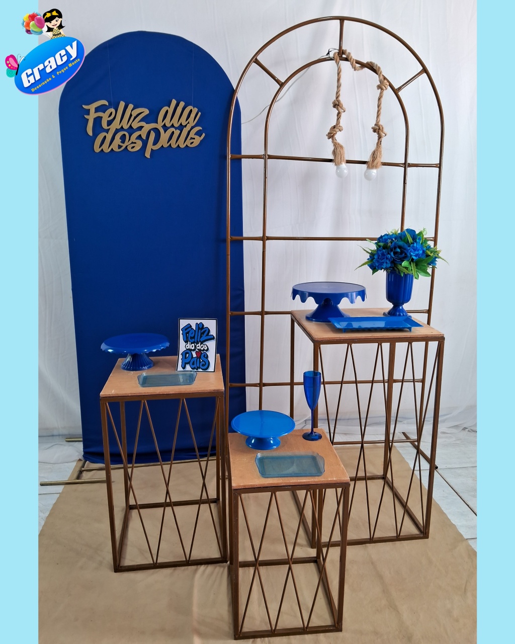 Painel Romano Janela E Azul - gracypeguemonte
