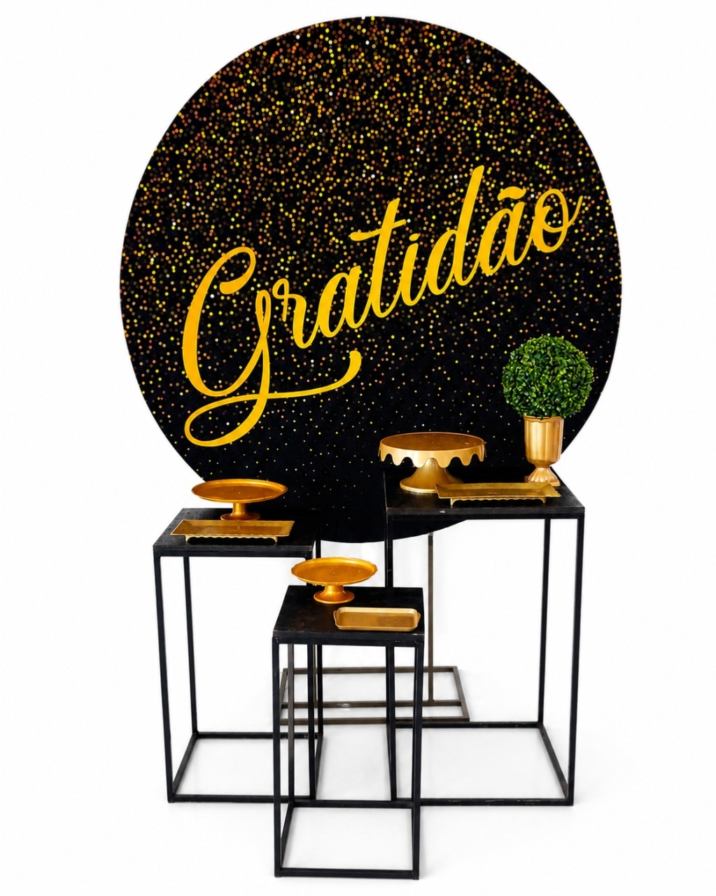 Gratidão Preto - gracypeguemonte