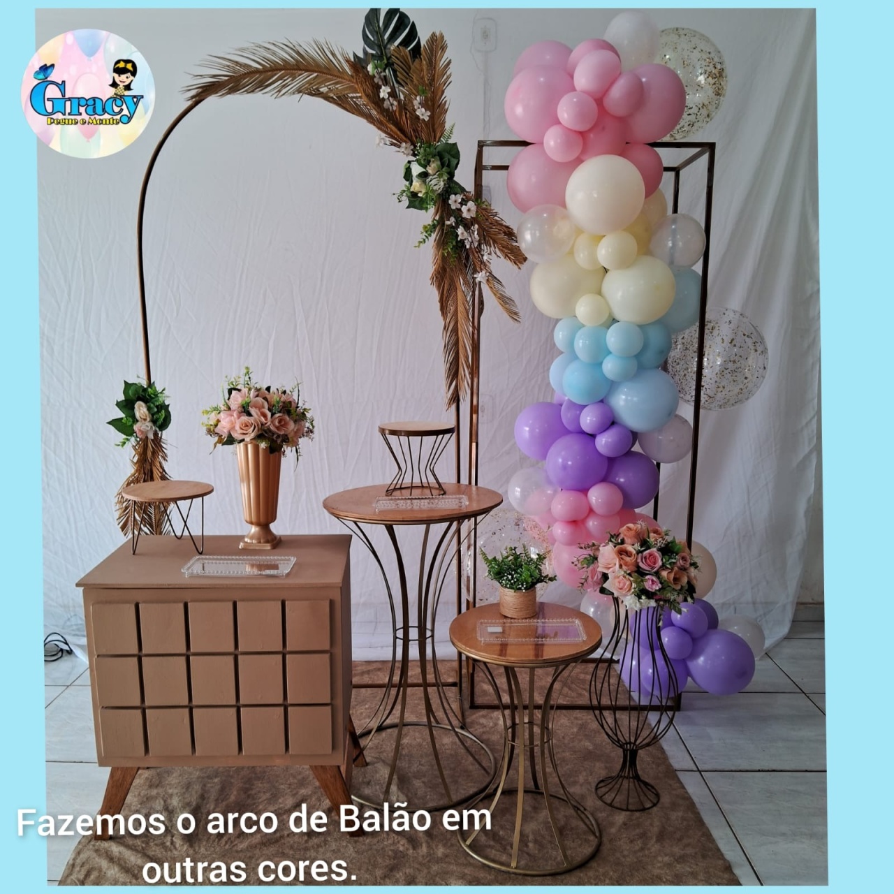 Painel Romano E Quadrado - gracypeguemonte
