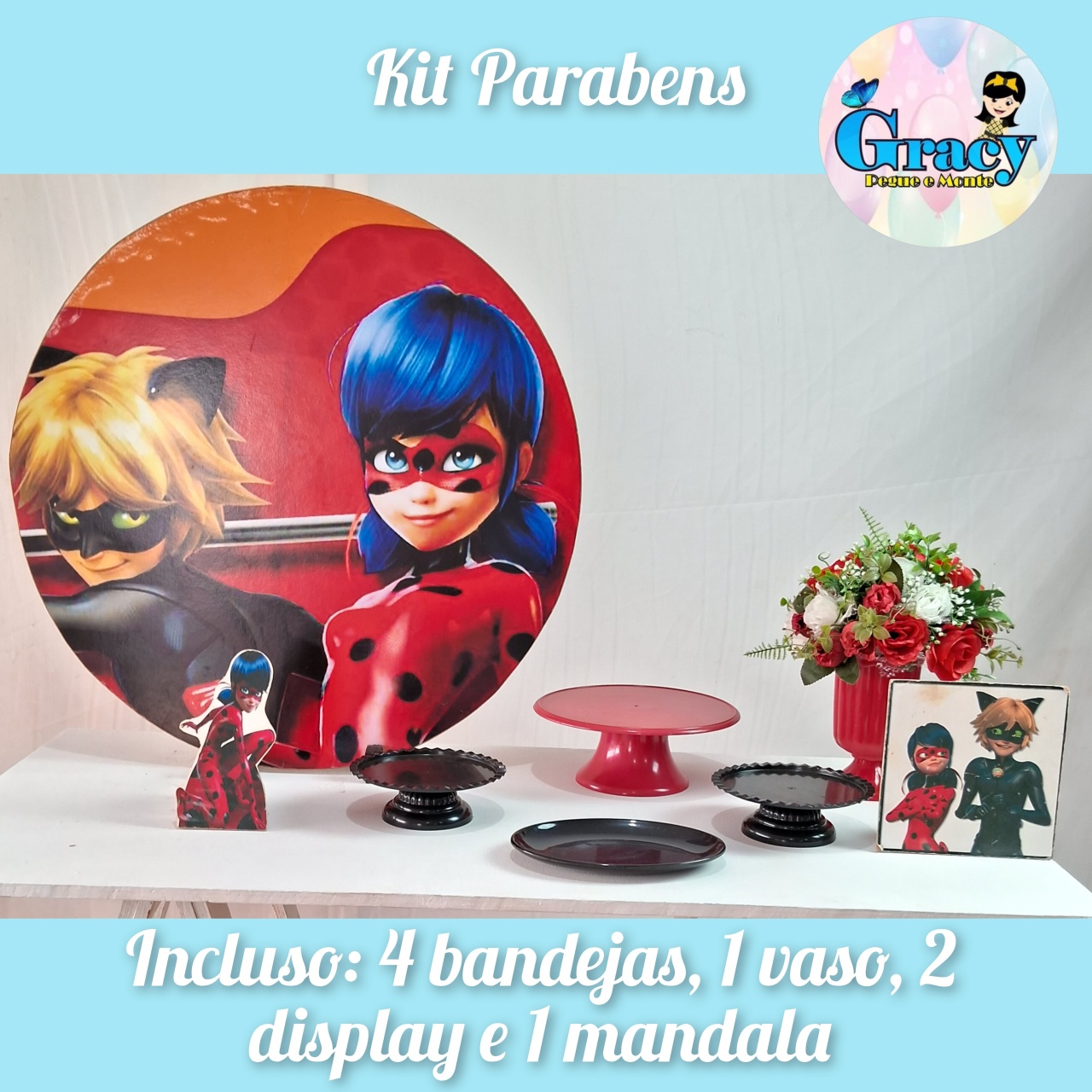 Kit Parabens Ladybug - gracypeguemonte