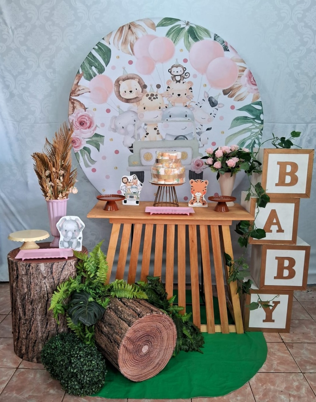 Safari Menina Baby - gracypeguemonte