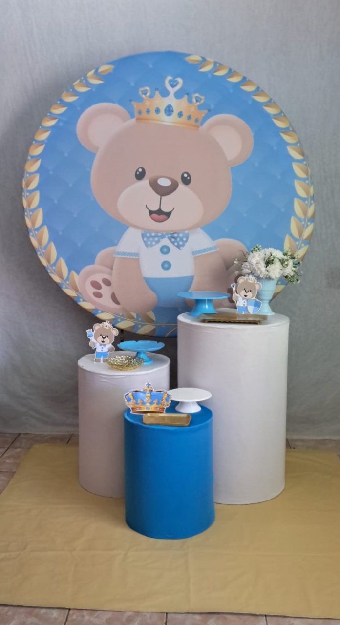 Urso Realeza Prata 2 - gracypeguemonte