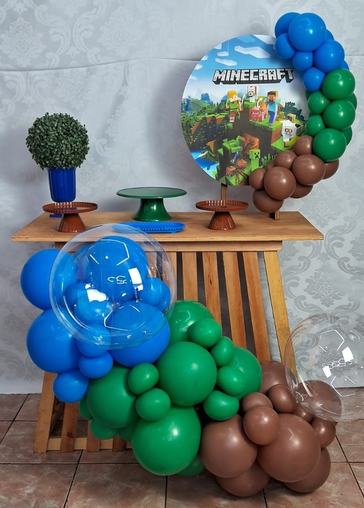 Festa Na Mesa / Minecrafit - gracypeguemonte
