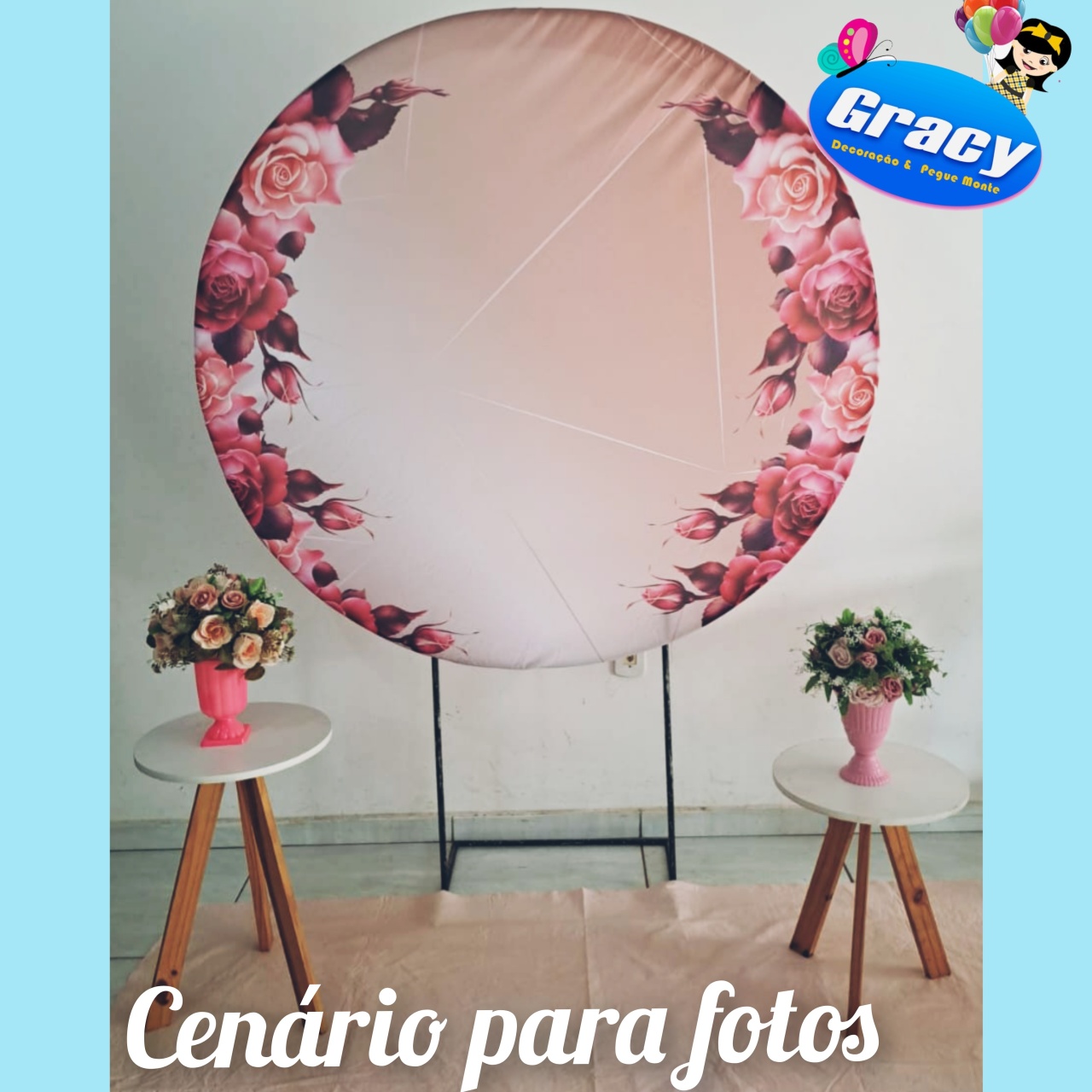 Floral Rosa Pink - gracypeguemonte