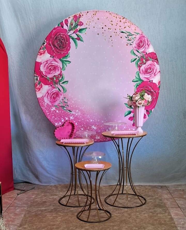 Floral Rosa Pink 2 Prata - gracypeguemonte