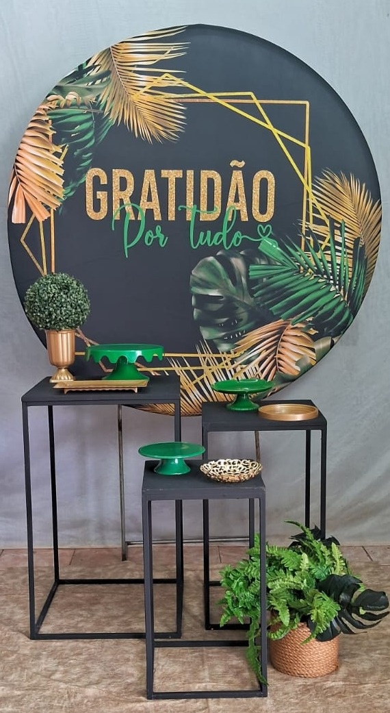 Gratidao/ Preto E Verde - gracypeguemonte