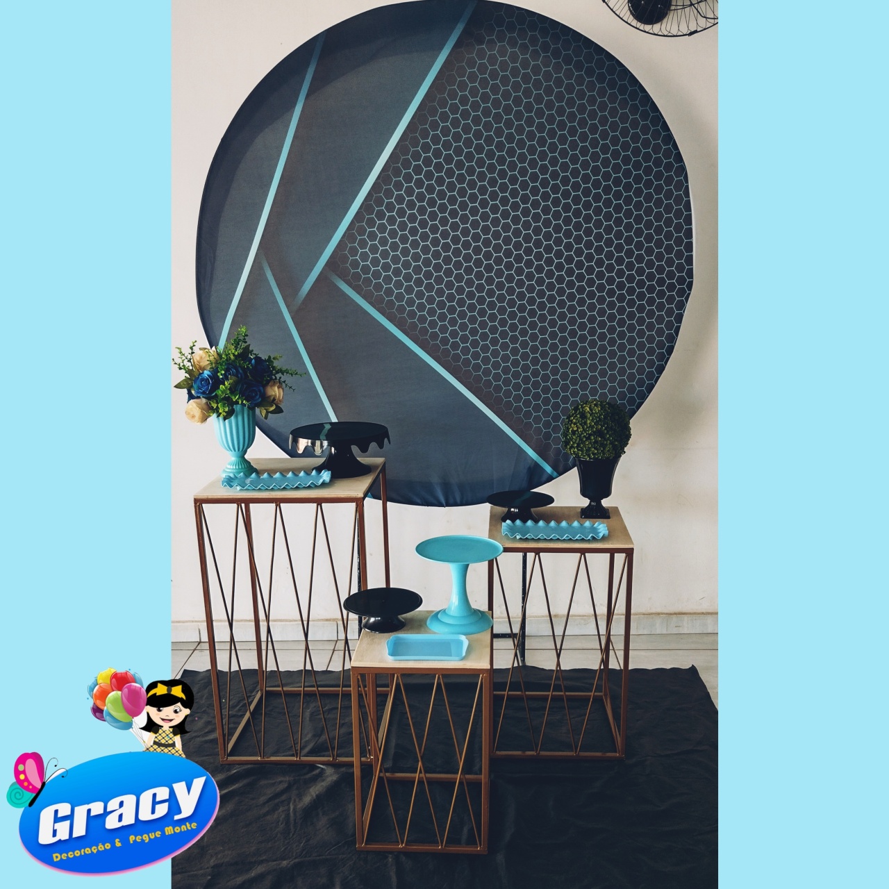 Kit Preto E Azul 2 - gracypeguemonte
