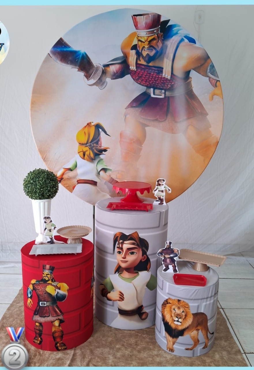 Davi E Golias Prata - gracypeguemonte