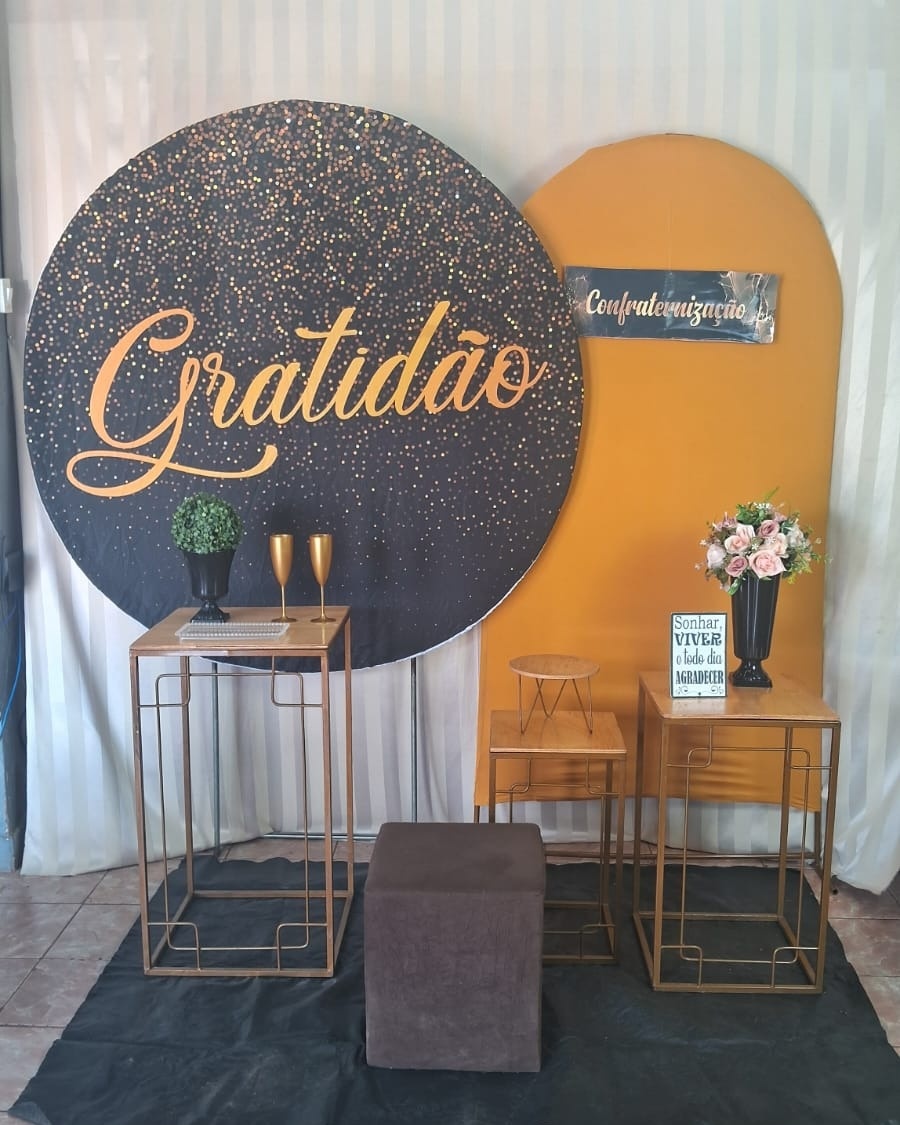Confraternização/Gratidão Preto - gracypeguemonte
