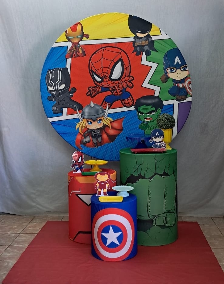 Vingadores Baby Prata - gracypeguemonte
