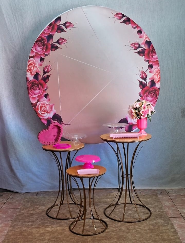 Rosa Floral Pink Prata - gracypeguemonte