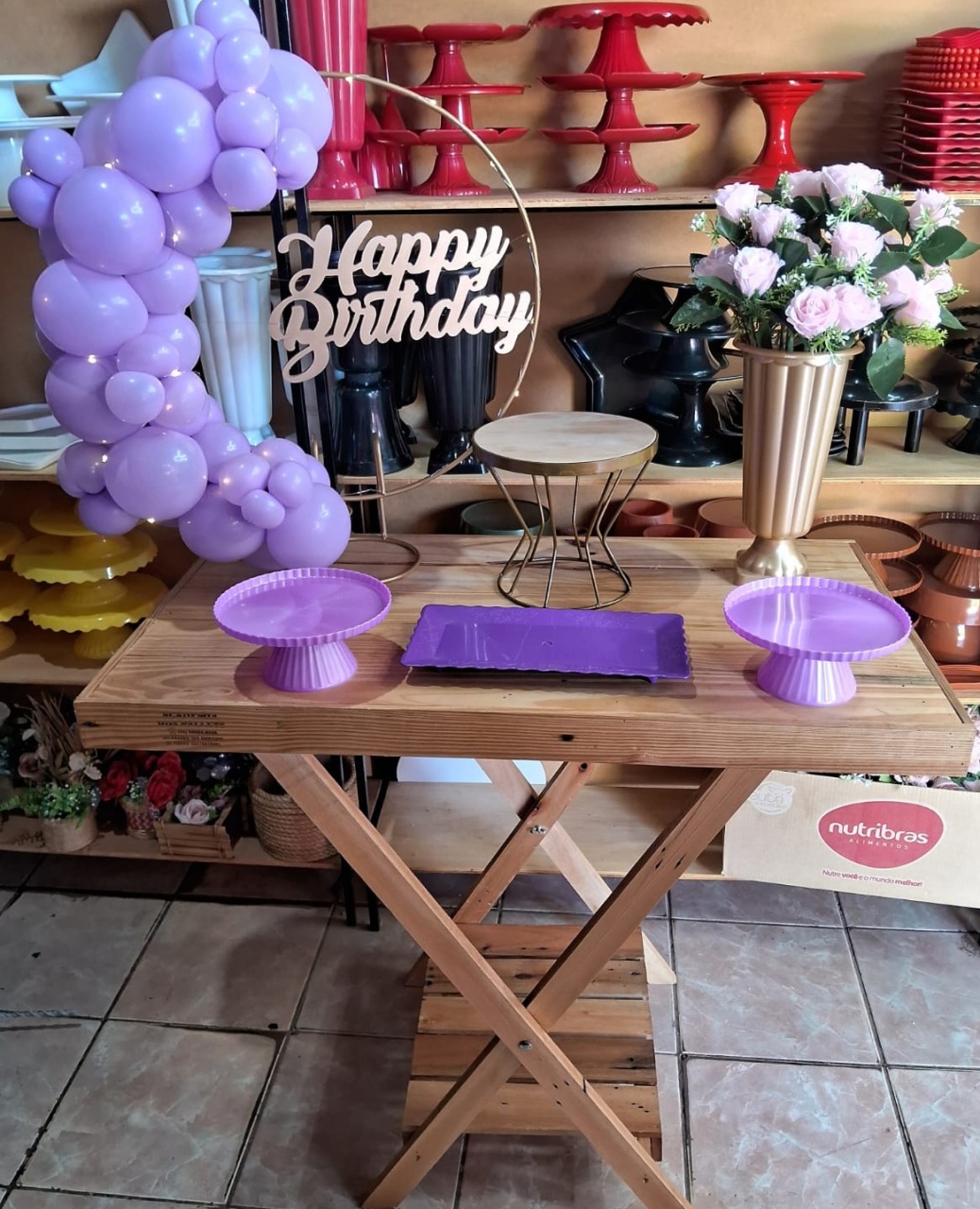 Festa Na Mesa/ Lilas  - gracypeguemonte