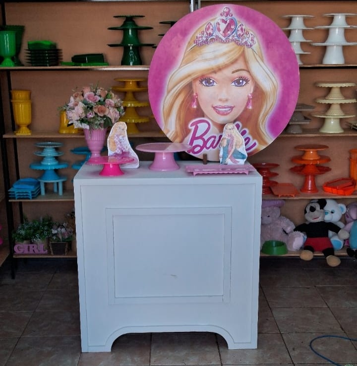 Barbie / Festa Na Mesa - gracypeguemonte