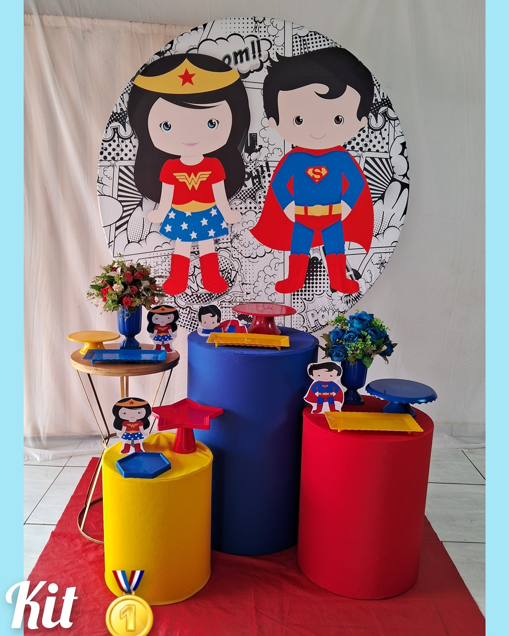 Mulher Maravilha E Supermen - gracypeguemonte