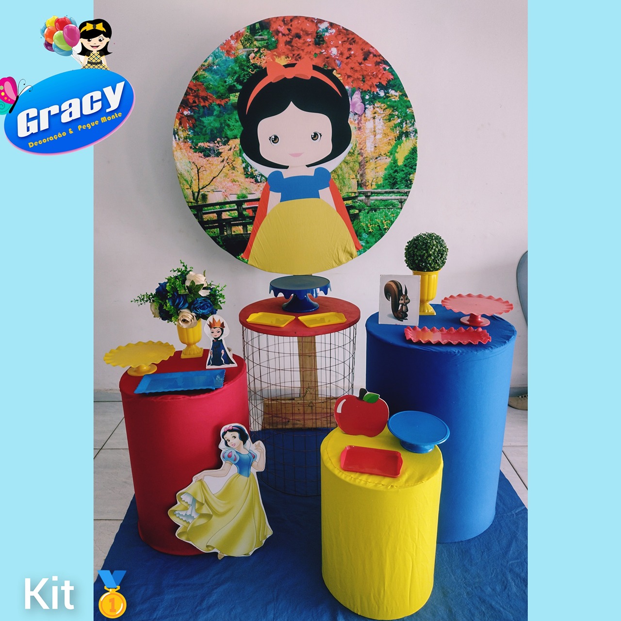 Branca de Neve Ouro - gracypeguemonte