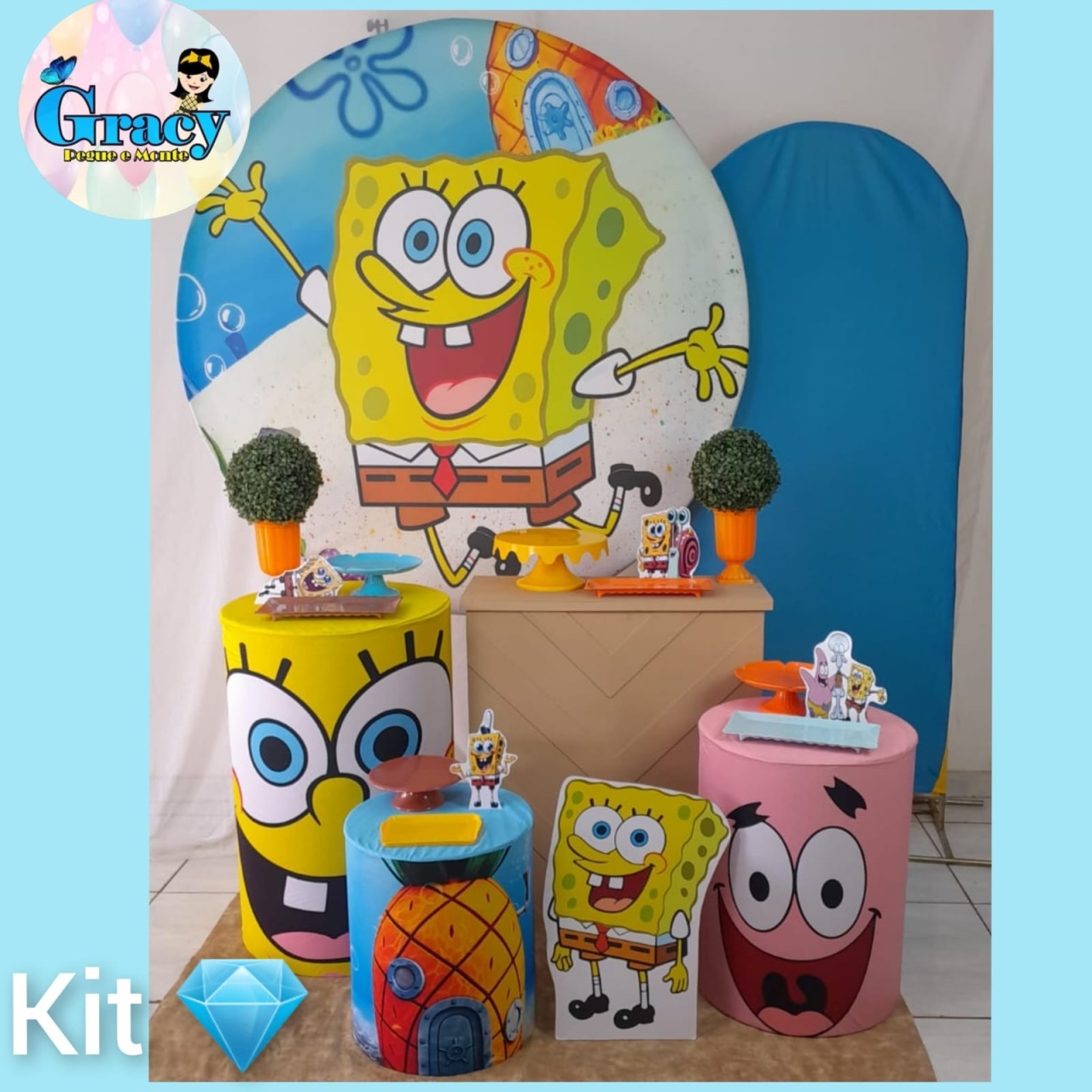 Bob Esponja Diamante - gracypeguemonte