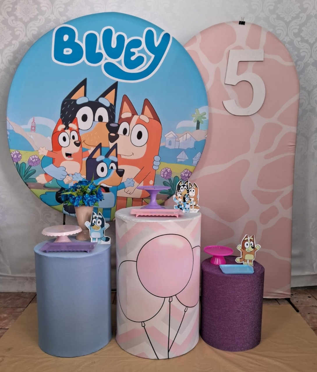 Bluey Menina Kit 6 - gracypeguemonte