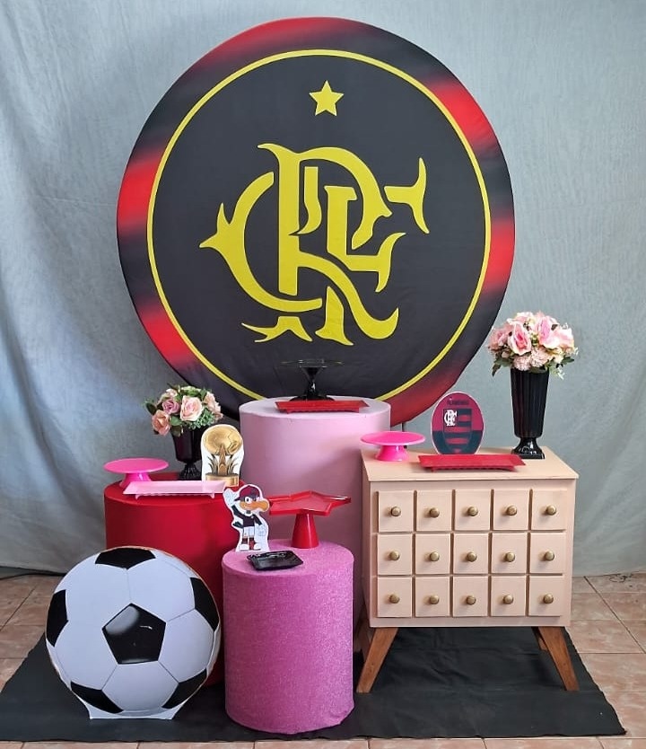 Flamengo Menina Ouro - gracypeguemonte
