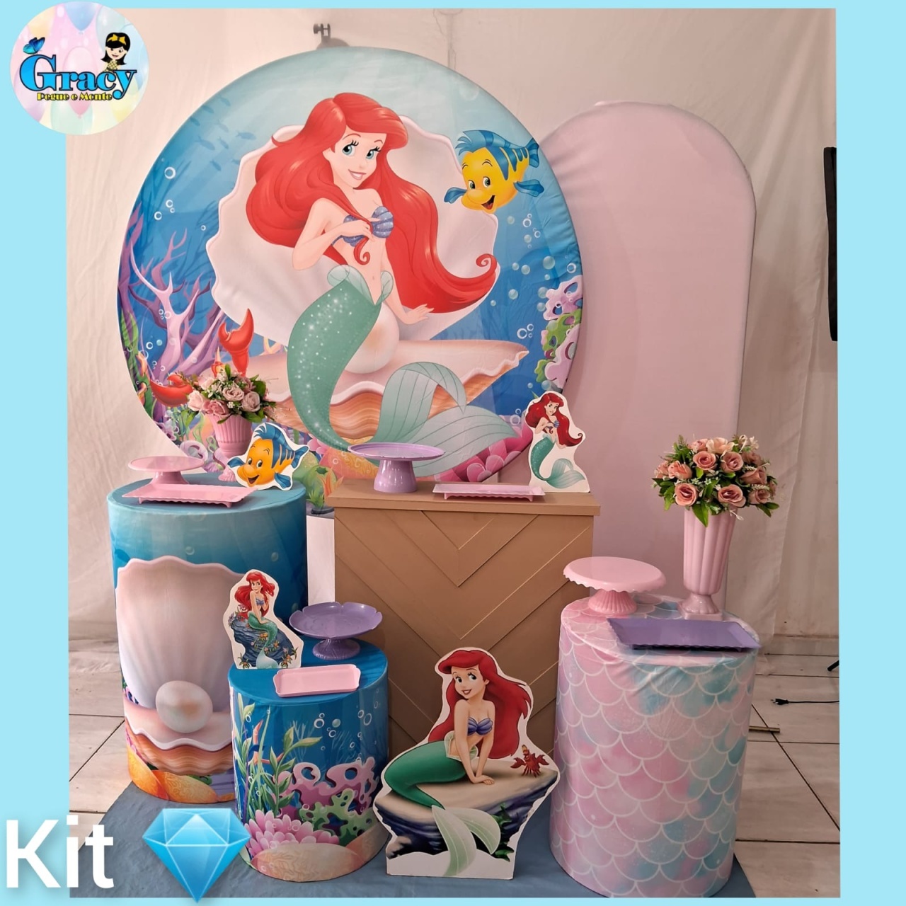 Sereia Ariel / Diamante - gracypeguemonte