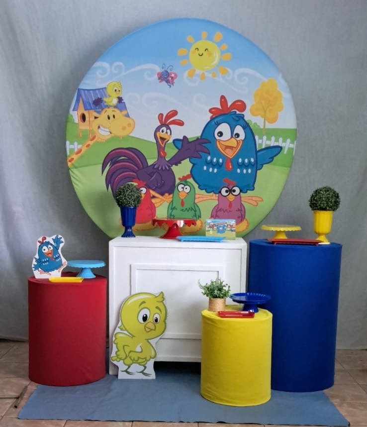 Galinha Pintadinha Ouro Menino  - gracypeguemonte