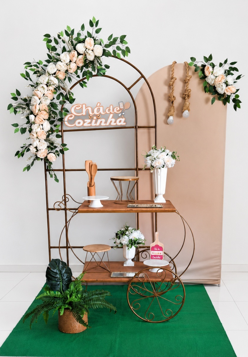 Cha de Cozinha Floral - gracypeguemonte