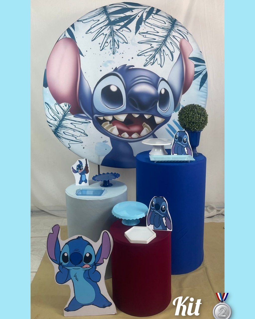 Stick Azul 2 Prata - gracypeguemonte