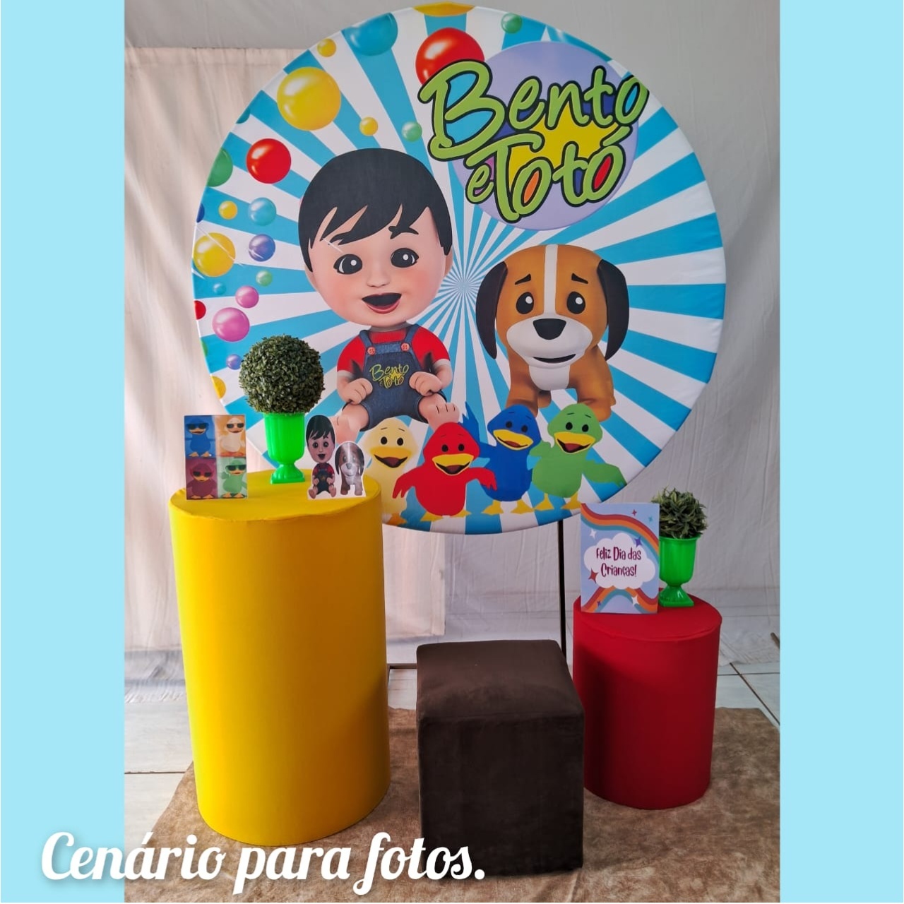Cenario de Fotos Bento E Toto - gracypeguemonte