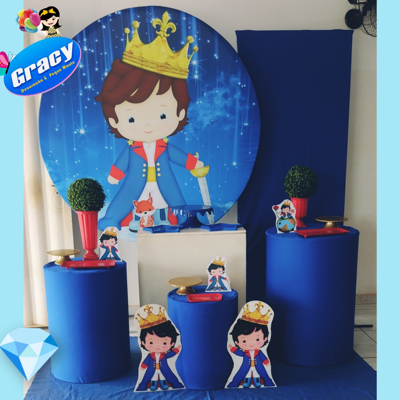 Pequeno Principe Diamante  - gracypeguemonte
