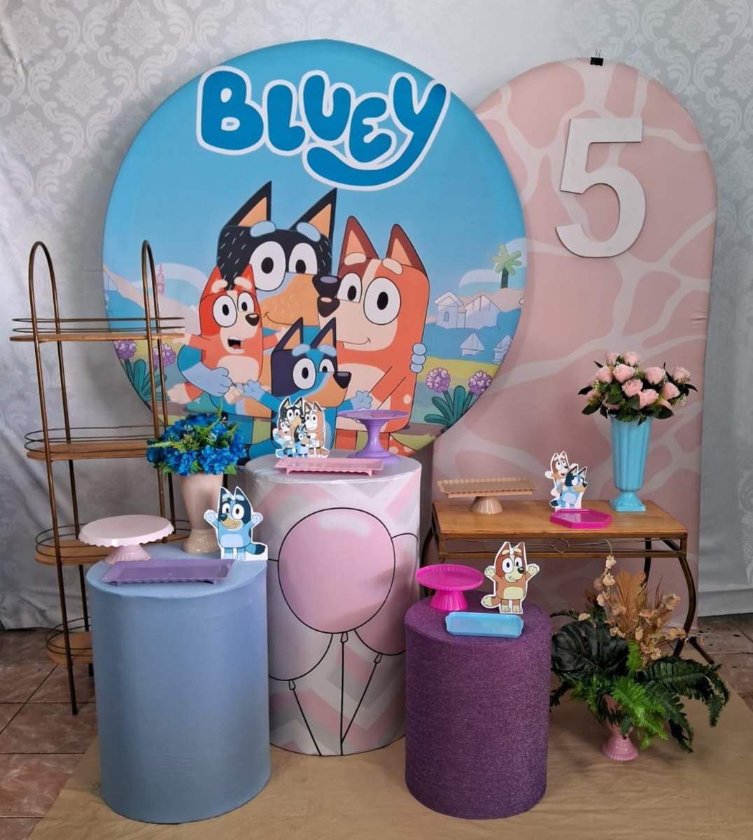 Bluey Menina Kit 4 - gracypeguemonte