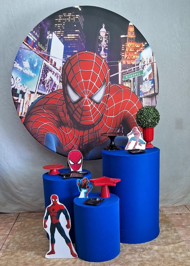 Homem Aranha Prata - gracypeguemonte