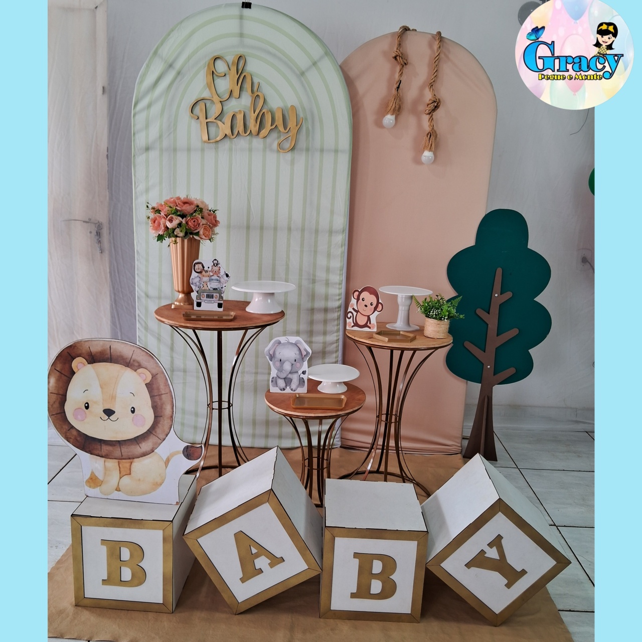 Cha de Bebe Verde 3 - gracypeguemonte