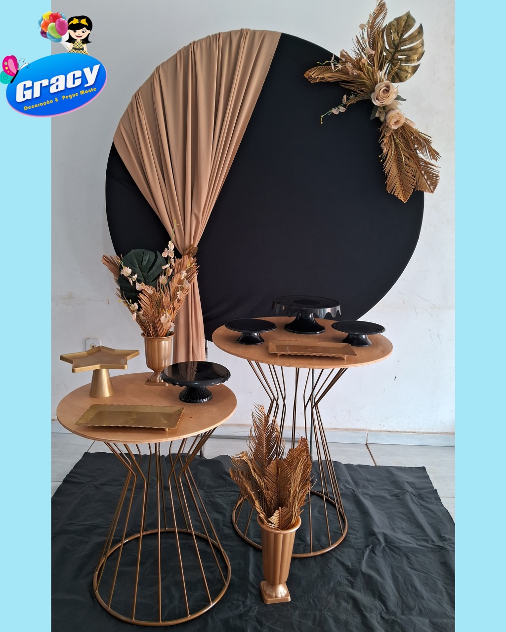 Exclusivo Preto E Dourado 2 - gracypeguemonte