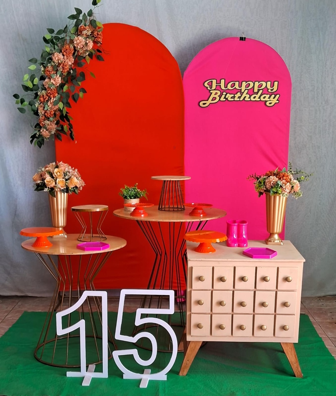 Happy Birthday Rosa E Laranja - gracypeguemonte