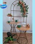Painel Romano Janela Floral - imagem 2
