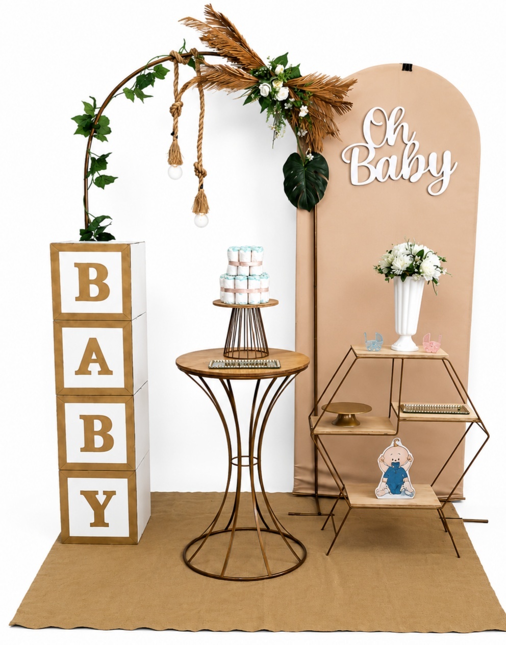 Painel Romano Oh Baby 2 - gracypeguemonte