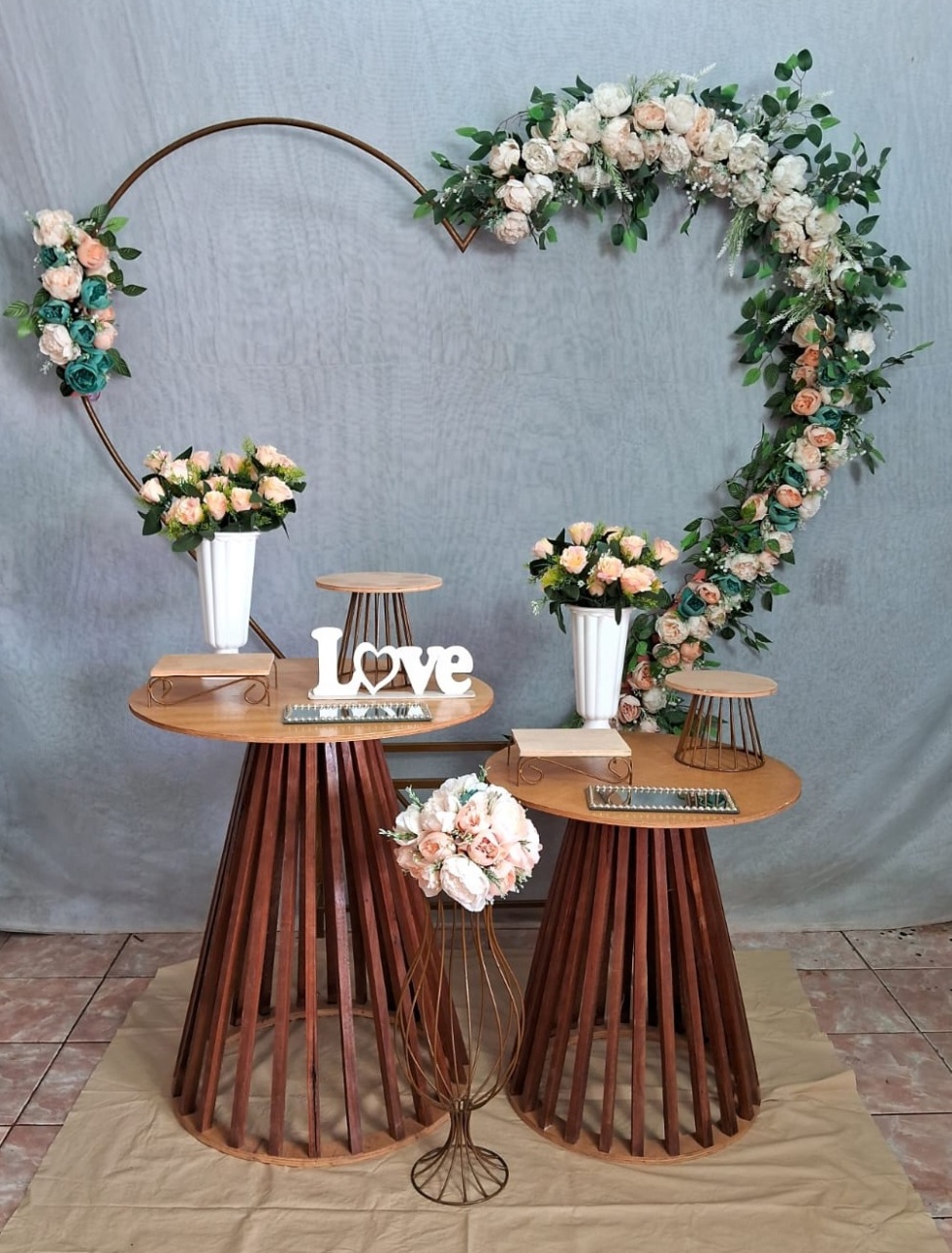 Decoração Coração 4 - gracypeguemonte